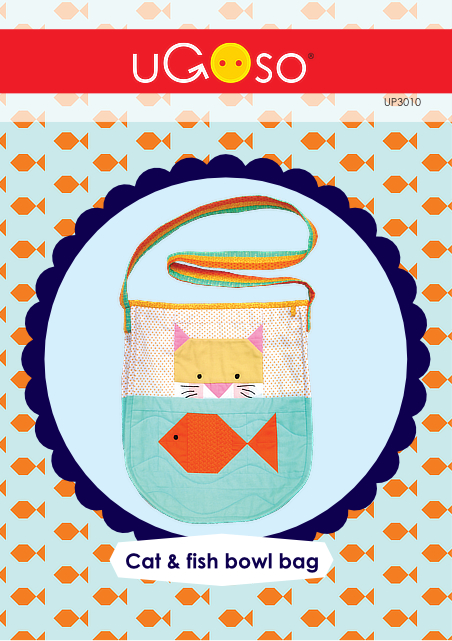 Cat & Fish bowl bag